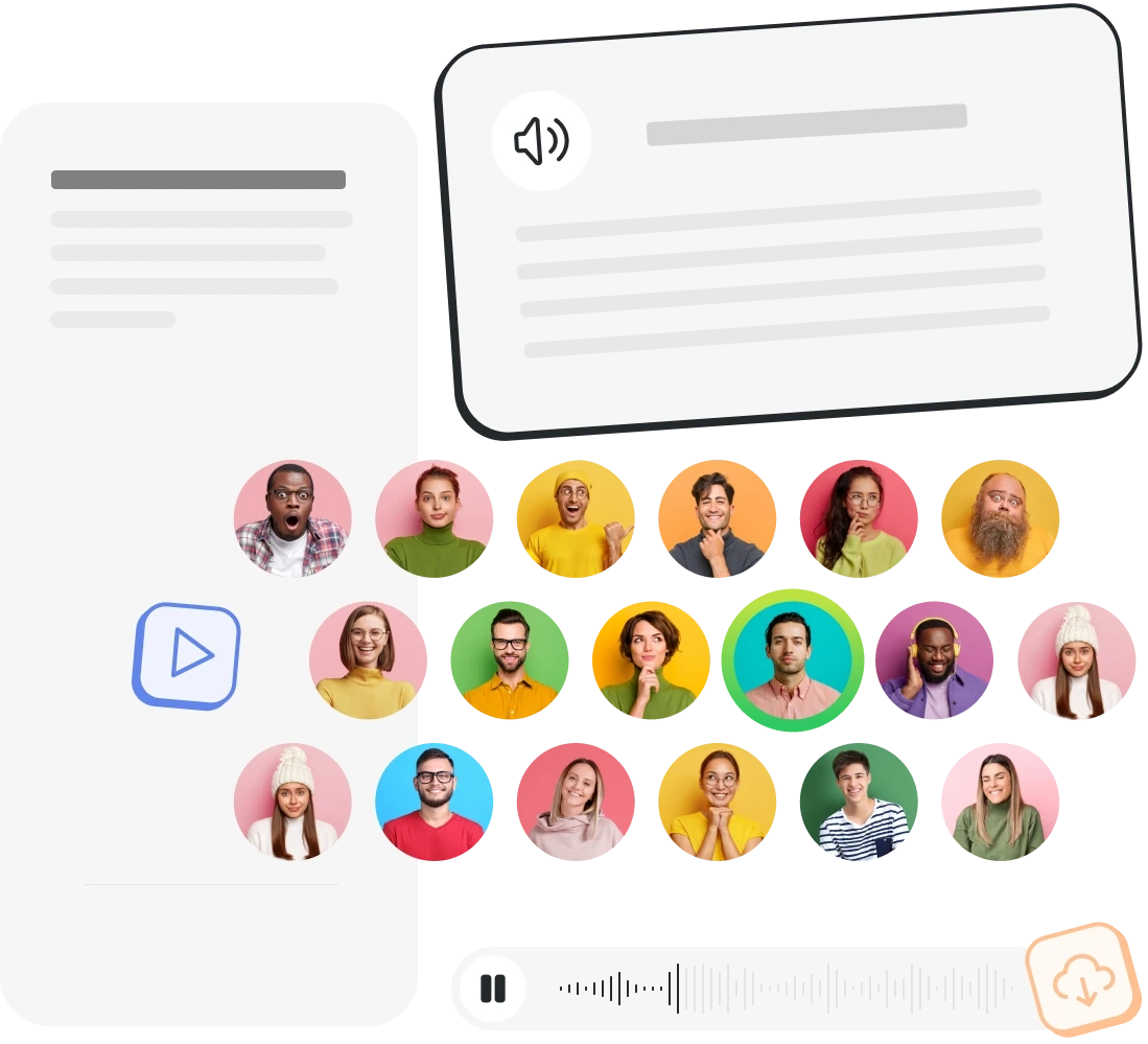 AI text to voice transformer